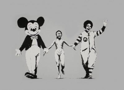 Mickey Mouse e Ronald Mcdonald´s