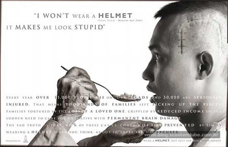 I Won´t Wear a Helmet