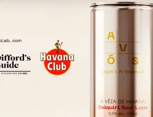 Cerveja “A Véia de Havana”, uma “Daiquiri Sour Lager”.